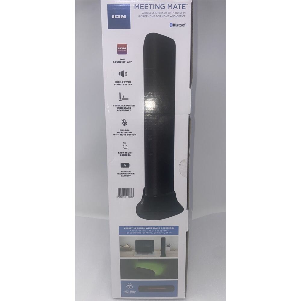 ION Audio meeting mate wireless speaker with microphone for home and office use